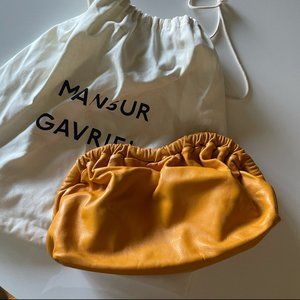 Mansur Gavriel | Oversized Orange Cloud Clutch